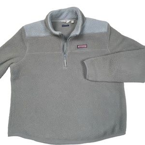 Vineyard Vines Sherpa Tonal The Shep Shirt Relaxed Pullover M